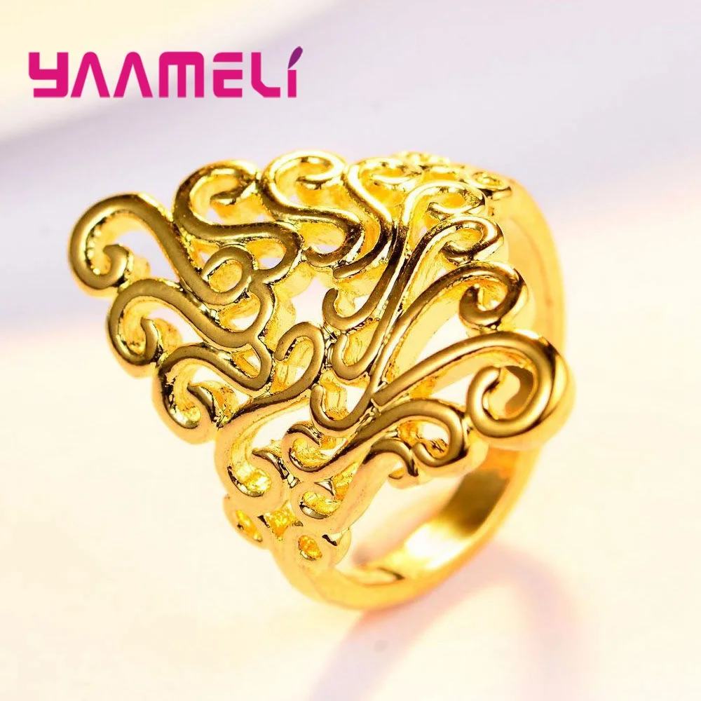 Новое поступление модное ретро кольцо из стерлингового серебра 925 пробы женские