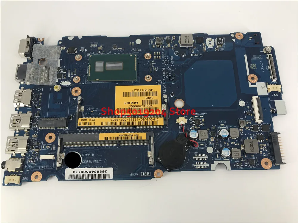 

Детская материнская плата для ноутбука DELL Latitude 60/61 L3450, модель SR210 3805U, модель 019J9G 19J9G