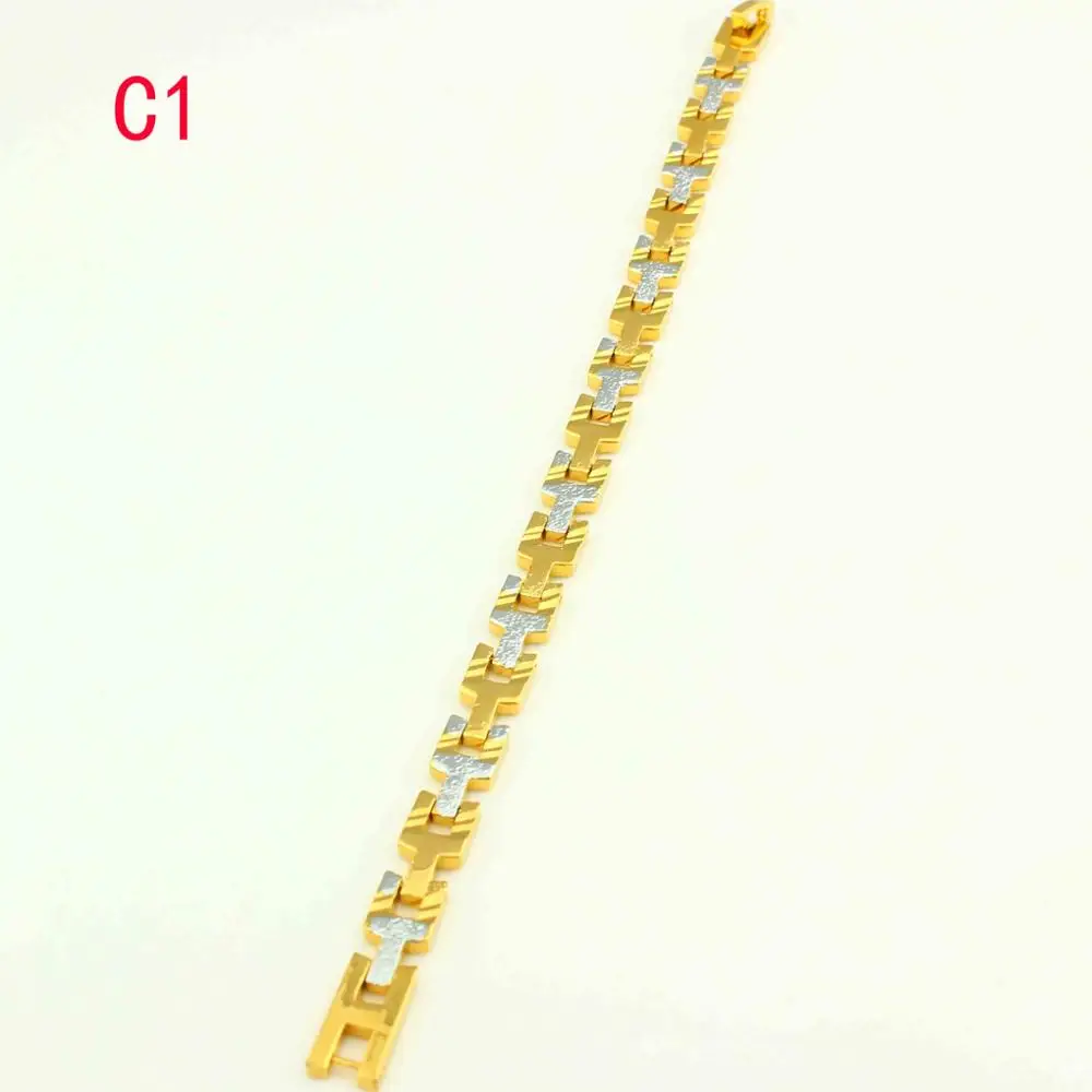 Оптовая продажа золотой браслет для женщин мужчин золото/покрытые серебром