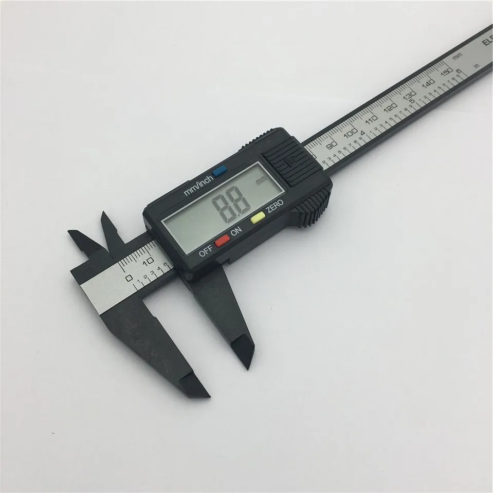 Бесплатная Доставка 6 дюймов ЖК-дисплей 150 мм цифровых электронных углеродного