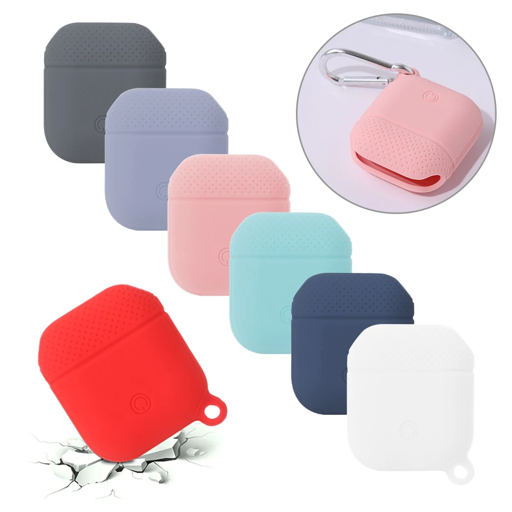 Силиконовый чехол, наушники для Apple Airpods, чехол, Bluetooth, беспроводные наушники, защитный чехол, коробка для Air Pods, наушники, сумка