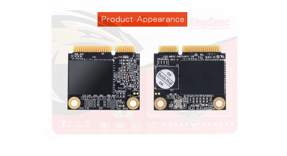 Половина размера mSATA KingSpec завод SSD 120GB 128GB SSD жесткий диск для компьютера Внутренний твердотельный диск дисковый модуль
