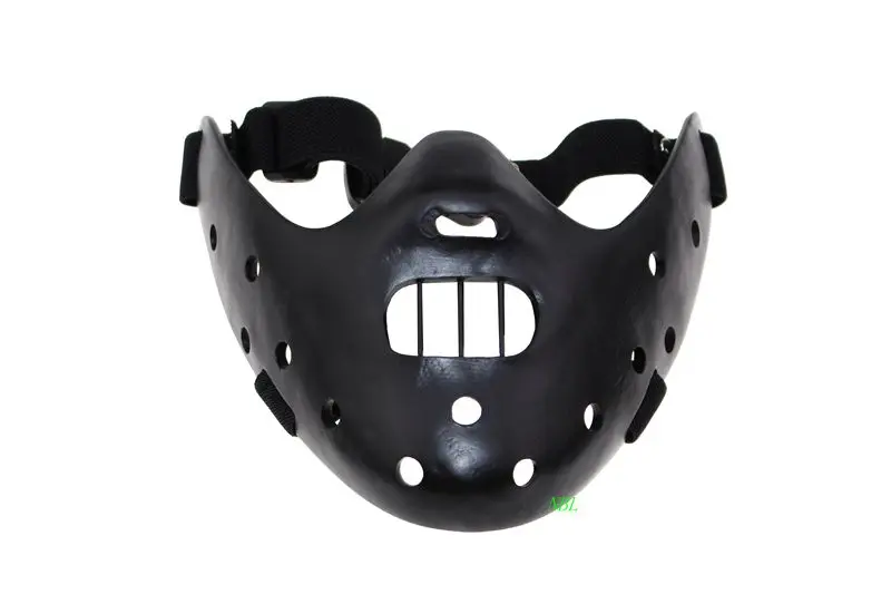 Маска для косплея Ганнибала маска из смолы Хэллоуина кино тишина ягнят маски