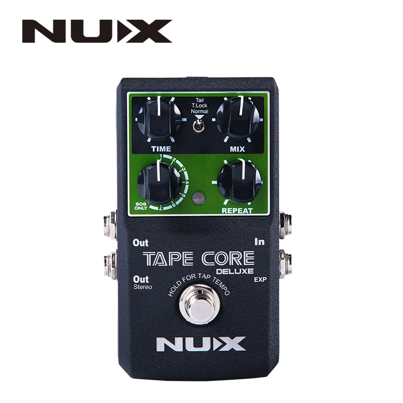 Педаль с эффектами эхо NUX Tape Core Deluxe 7 моделей эффектов задержки педаль эффектом True