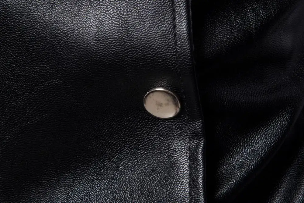 Мужская кожаная куртка повседневная приталенная мотоциклетная из мягкой овчины