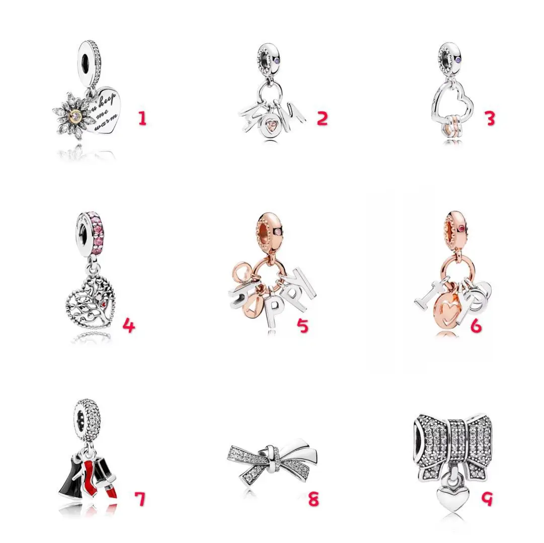 Качественные бусины очаровательные Европейские Бусины шармы подходящие для