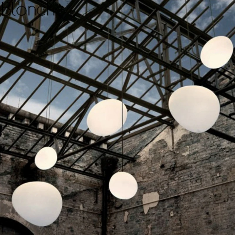 Итальянская Подвесная лампа Foscarini Gregg стеклянный подвесной светильник