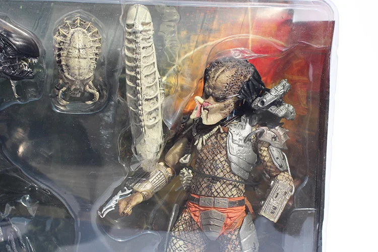 Экшн-фигурка NECA ALIEN VS PREDATOR Тру эксклюзивная 20 см 2 упаковки | Игрушки и хобби