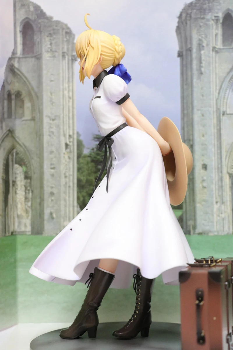 Ночная статуя Fate State Saber Alter Arutoria Pendoragon британский стиль путешествий милые фигурки