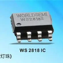 

IC WS2818S; Двухсигнальные провода; 3-канальный светодиодный драйвер IC; Частота обновления: 2 KHz/s; Один плохой узел не влияет на работу другого
