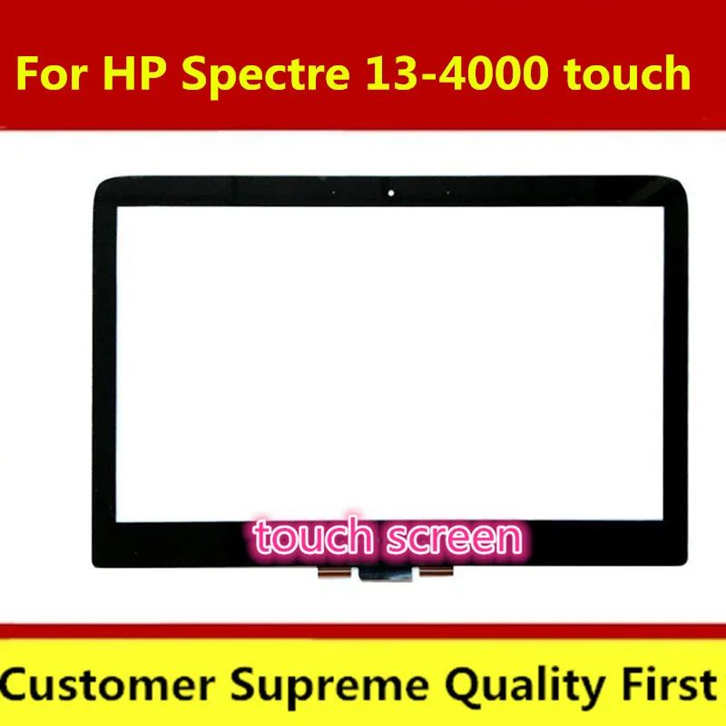 Для hp X360 конвертируемый павильон 13-S Spectre 13-4000 сенсорный экран дигитайзер стекло