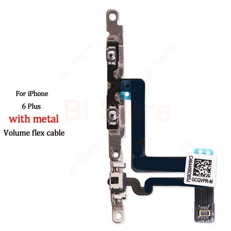 Для iPhone 5 5S SE 5C 6 S 7 8 Plus кнопка питания вкл. Выкл. гибкий кабель отключение звука