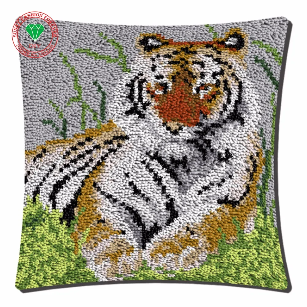 Набор крючков для рукоделия вышивки крестиком ковром наволочка крючком крючки