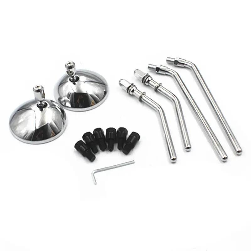 Универсальные круглые зеркала заднего вида в стиле ретро 8 мм 10 боковые для