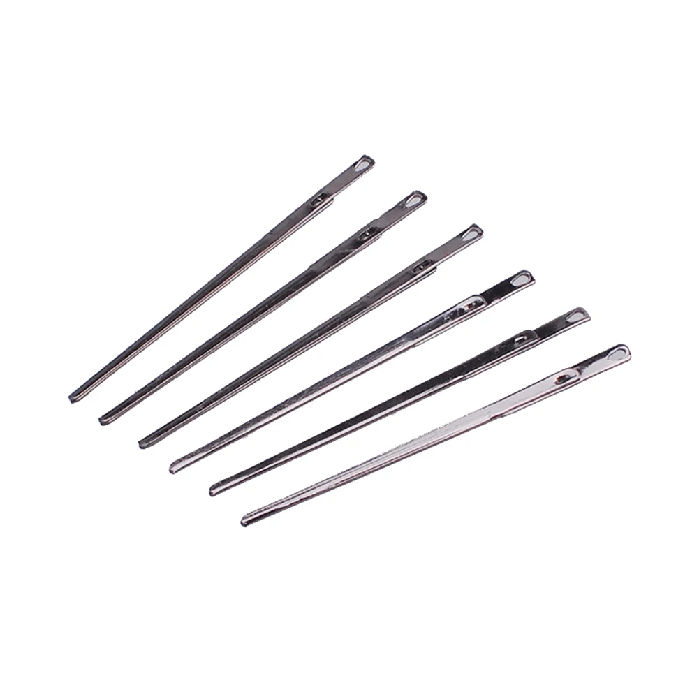 3pcs Craft DIY Metal Knitting Gold Accessories Home Stitching Practical Lacing Leather Rope Durable Tools Sewing Needle | Дом и сад