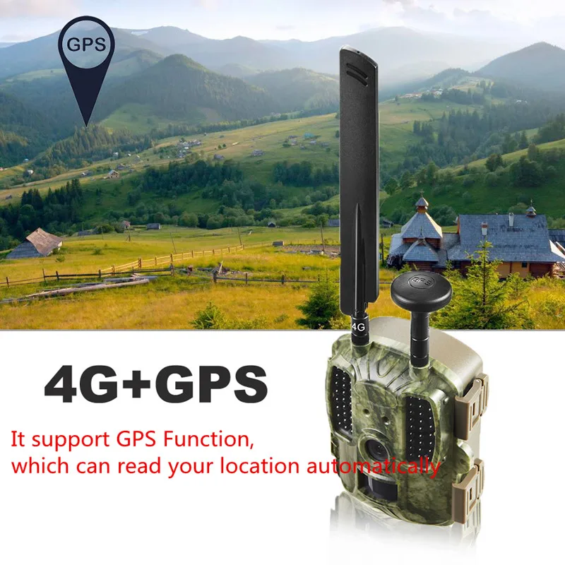 4G GPS охотничья камера фото ловушки ночное видение охотник с охотничьими