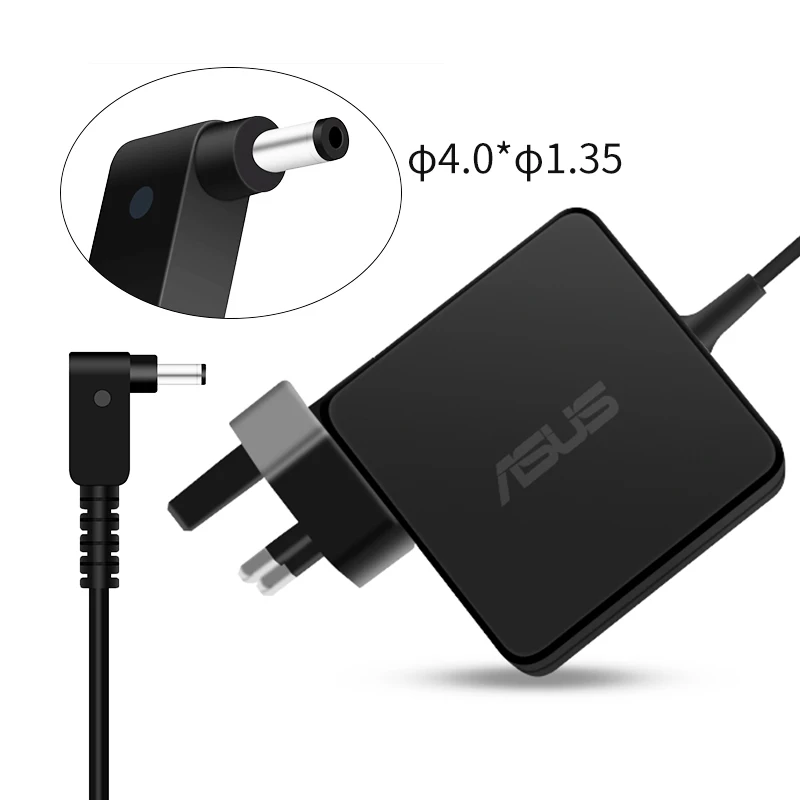 Красный Адаптер переменного тока для ноутбука Asus 19 в 2.37A 45 Вт 4,0x1,35 мм зарядное устройство для ноутбука Asus Zenbook UX305 UX21A UX32A серия Taichi 21 - Цвет: Красный