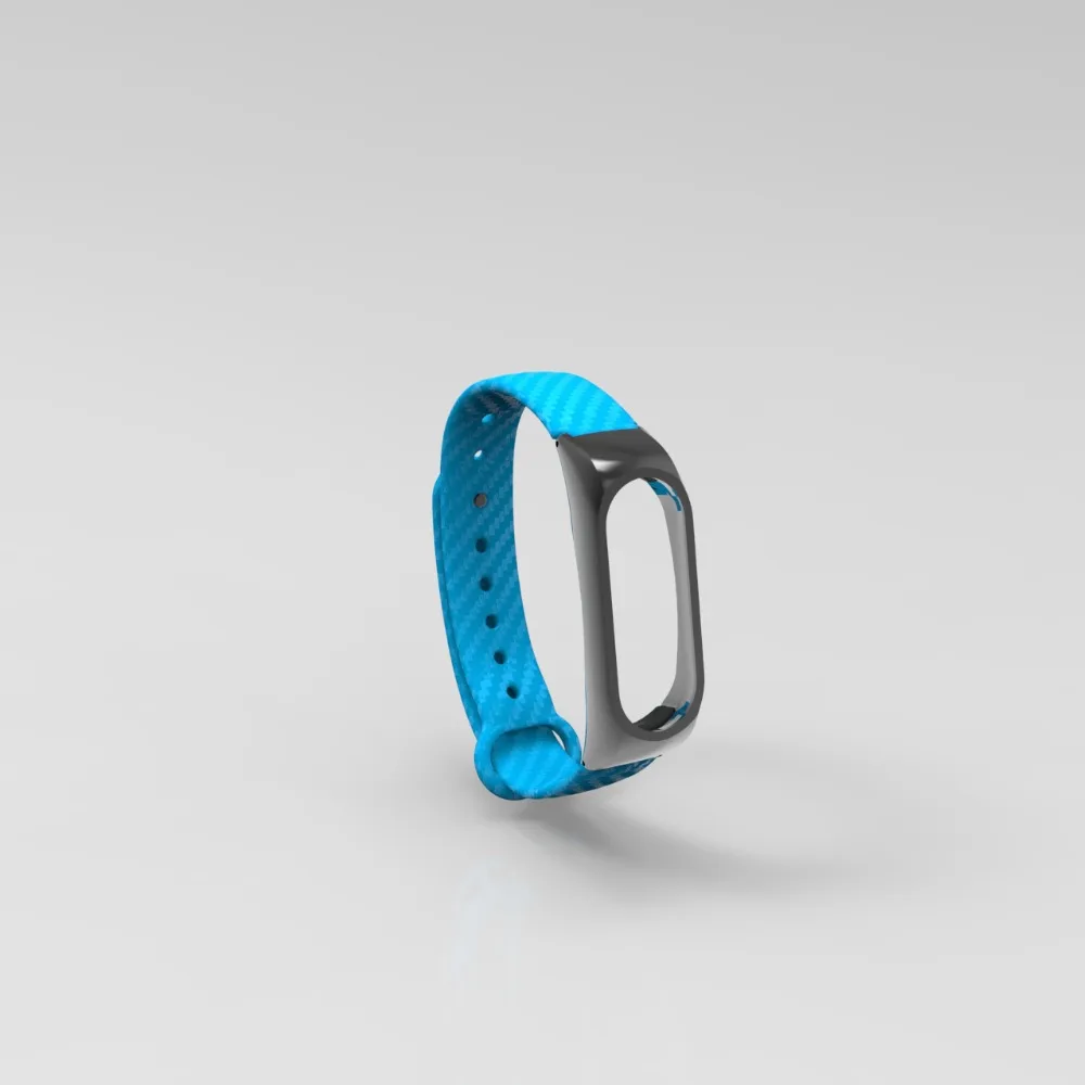 Силиконовый ремешок из углеродного волокна для Xiaomi Mi Band 2 аксессуары смарт-часов |