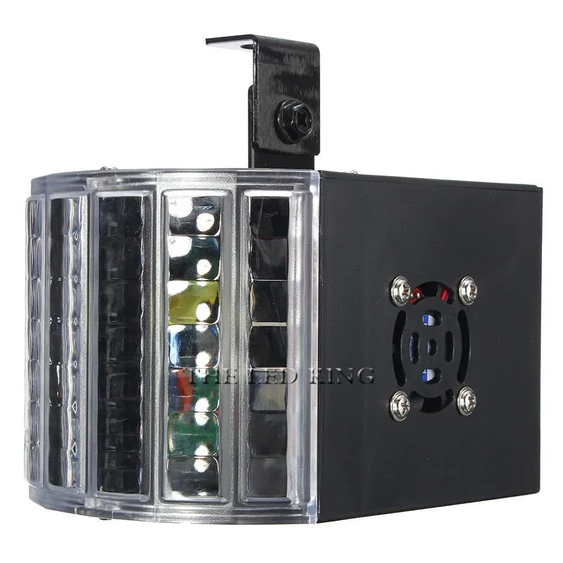 18 Вт LED RGB Авто/Звуковое управление DMX512 стробоскоп сценическое Освещение DJ диско