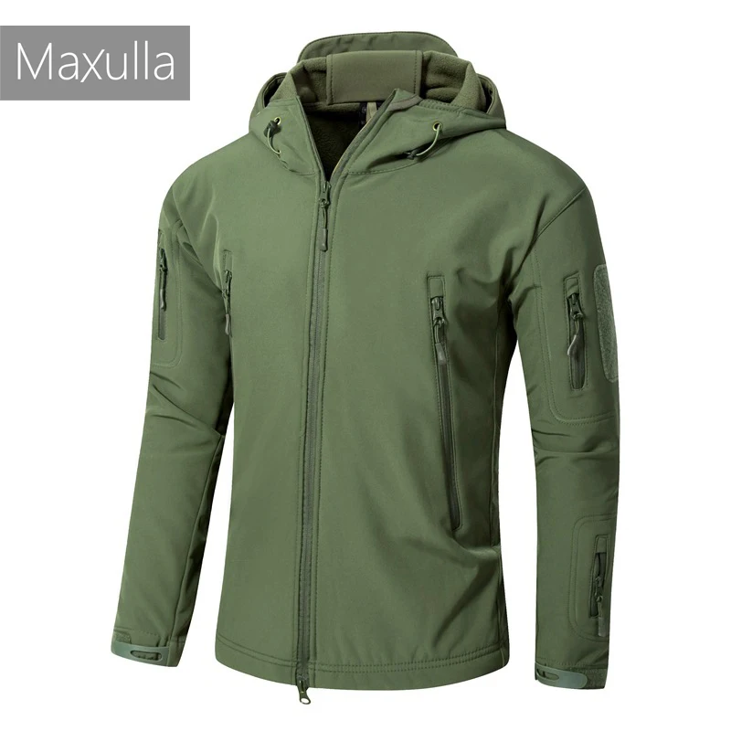 Куртка Maxulla мужская с длинным рукавом ветровка пальто на молнии уличная одежда