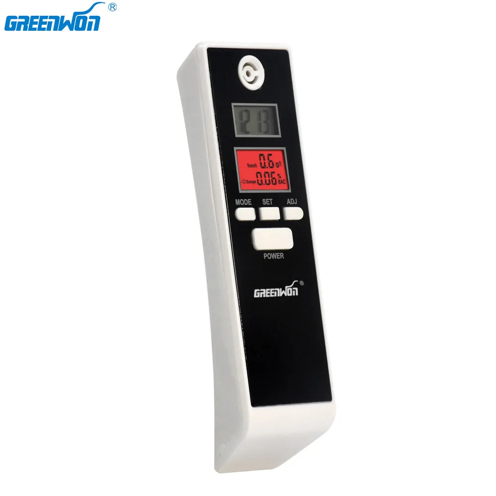 Цифровой алкотестер GREENWON с двумя ЖК дисплеями|alcohol tester|alcohol tester professionaldigital alcohol |