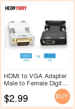VGA Мужской к HDMI Женский конвертер Кабель-адаптер с аудио выходом 1080P VGA HDMI адаптер для ПК ноутбук к HDTV проектор r10