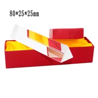 82 5cm rainbow optical glass reflecting triangular prism physics teaching light spectrum color triple prism with gift box