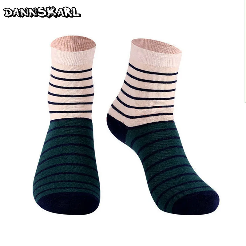 

Spring calcetines New Pattern Men Socks Business Affairs Cotton Male Sock Autumn Casual Strips Men Long Socks 5 pairs/lot meias