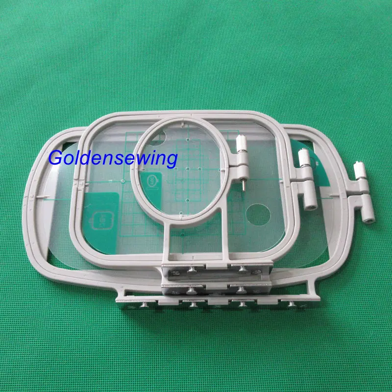 3 Piece Embroidery Hoop Set for Brother SE400 SE425 PE500 Sewing Machine