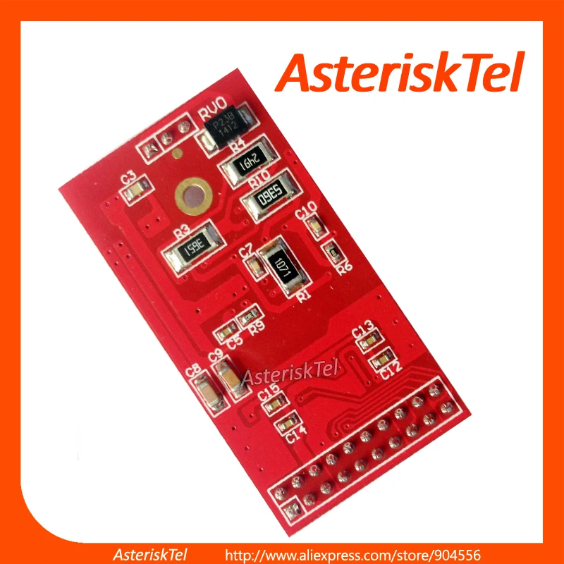 Карта карта памяти Asterisk 4 порт FXS/FXO с низким профилем для 2U поддерживает Issabel freepbx