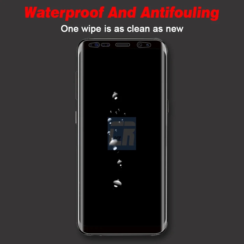 3D изогнутая ПЭТ мягкая защитная пленка на весь экран для samsung Galaxy S9 S8 Plus Note 8 S6 S7 Edge