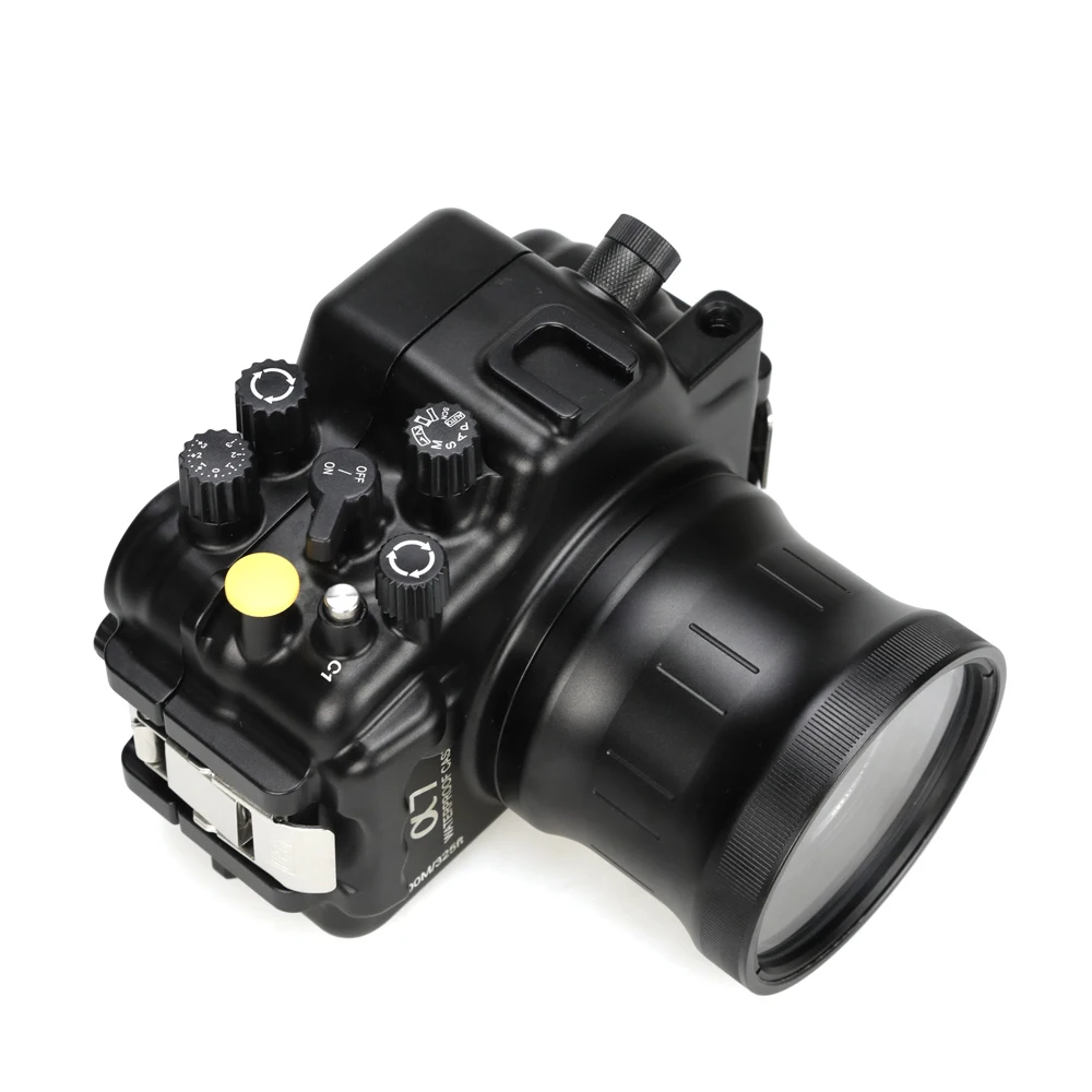 Водонепроницаемый чехол для подводной камеры 325FT/100M из алюминиевого сплава