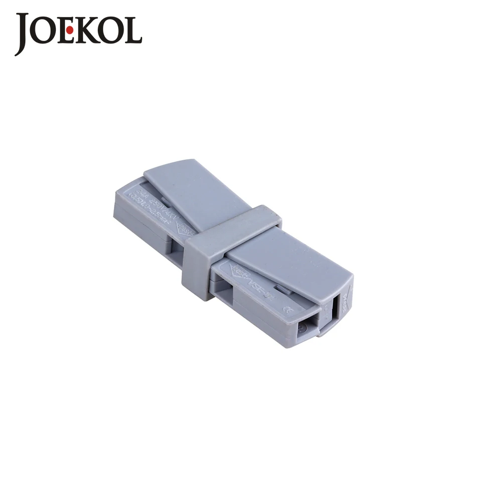 100 шт./лот 224 201 один 1 контактный кабель соединительный провод для лампы 0 5 2 мм2