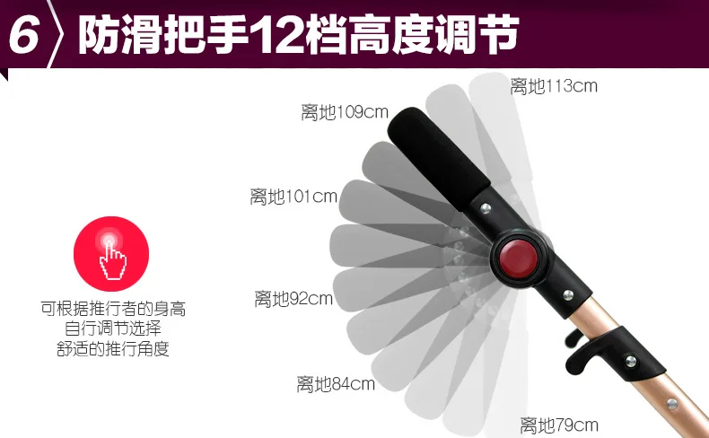 Belecoo Высокая Пейзаж Роскошная детская коляска 0-36 месяцев коляска надувной натуральный каучук колеса детская коляска