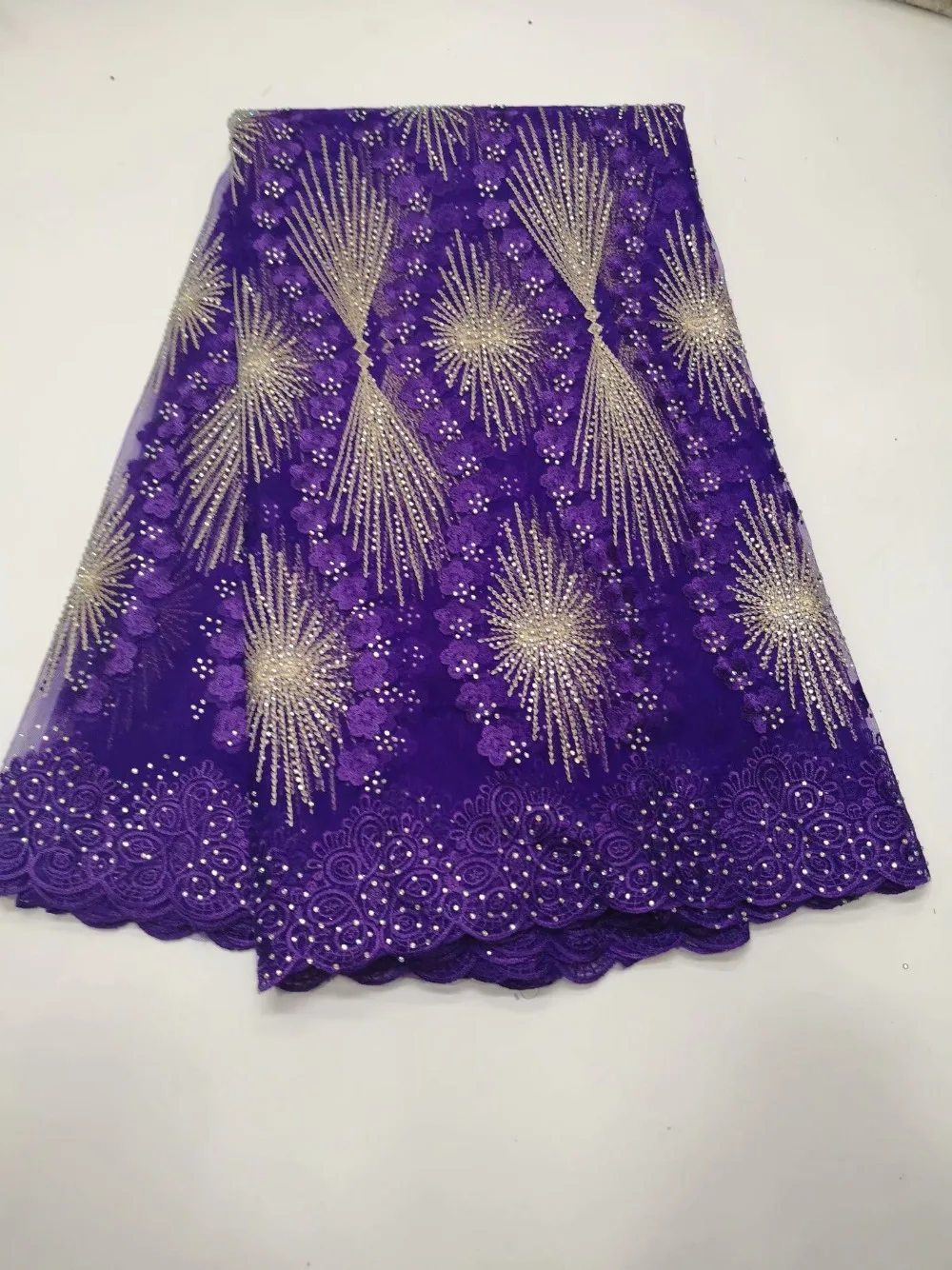 Хит продаж французский стиль кружевная ткань чистый белый нигерийская высокого