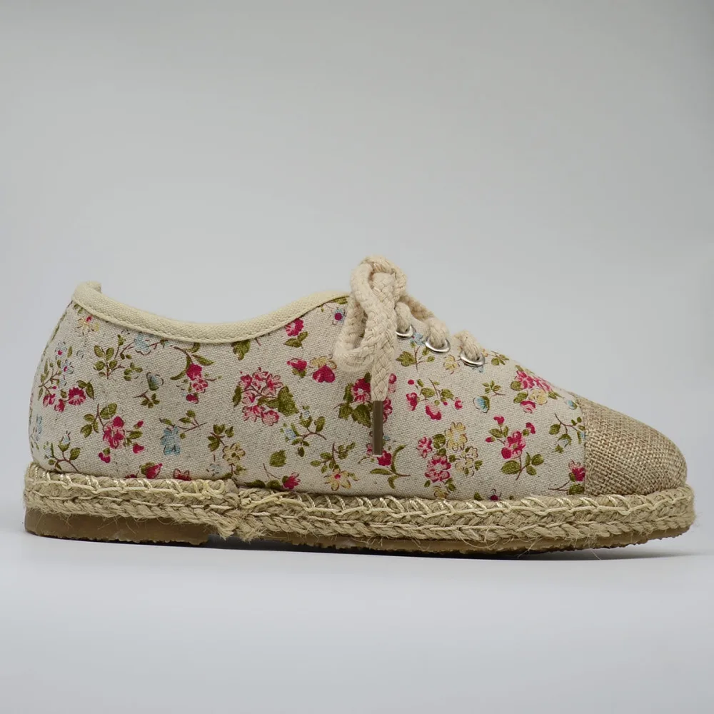 Женские холщовые туфли Veowalk в стиле пэчворк модные повседневные на плоской