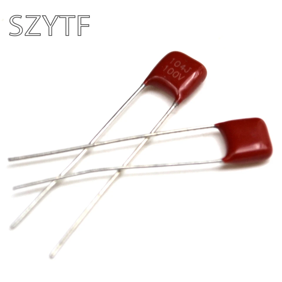 5 мм булавки 100V 104 100NF 0 1 мкФ Конденсатор CBB (50 шт./лот)|cbb capacitor|0.1uf capacitorcapacitor 0.1uf |