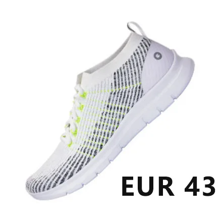 Grey White EUR 43 Xiaomi Amazfit обувь Sneaker Pro Ультра легкий дышащий для мужчин и женщин анти-кость Киль ремесло контрастный цвет дизайн - Цвет: Grey White EUR 43