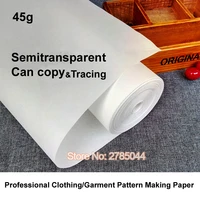 high quality professional clothing garment pattern making paper design draft tracing pattern making draping cutting 45g fl00027