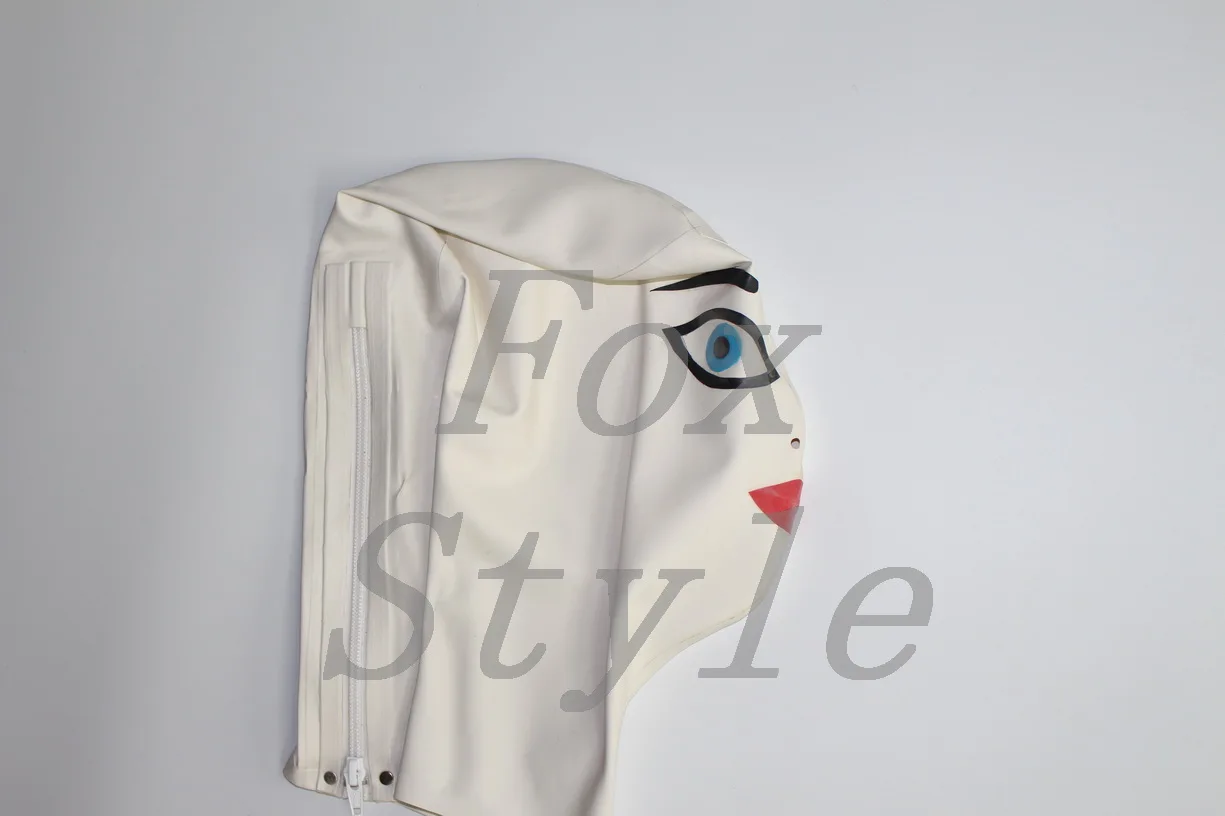 Латекс латекс Фетиш-кукла маска специальное использование&gt Косплей&gt Головные