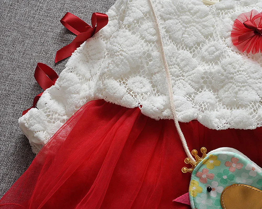 Vestido infantil/платье для маленьких девочек; сезон зима-весна; вечерние платья-пачки принцессы с кружевом для маленьких девочек; вечерние платья