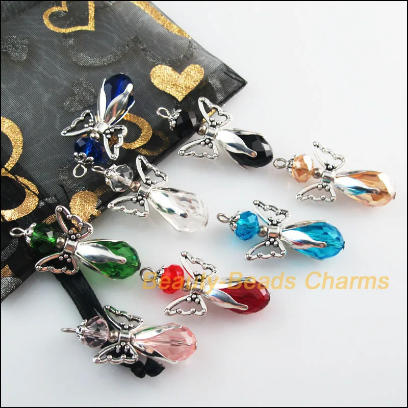 8 шт. подвески в виде крыльев Ангела | Украшения и аксессуары