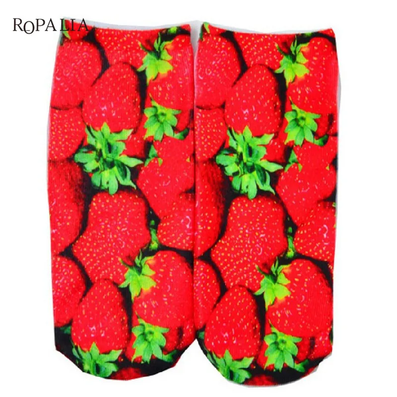 2018 1 Pair Women Men Funny 3D Pork Meat Bacon Low Cut Casual Ankle Socks H9 | Женская одежда