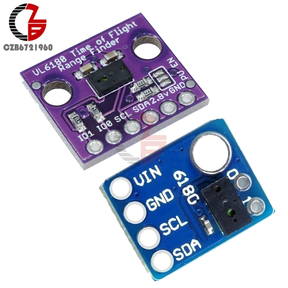VL6180X датчик расстояния времени полета GY6180/оптический дальности|sensor sensor|sensor