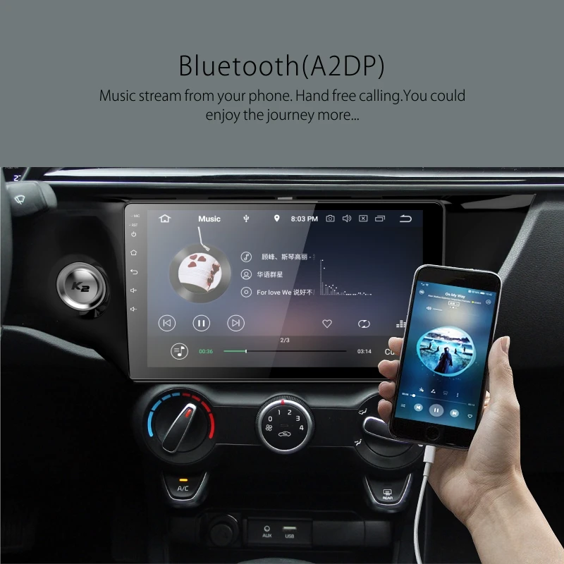 Dinpei Android 9 0 автомобильный Радио мультимедийный плеер для KIA RIO 4 K2 аксессуары седан