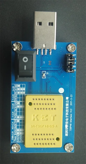 KZT TSOP48 LGA52 BGA100 BGA132 BGA152 к DIP48 Alcor AU6989SN SSD чипы очиститель вспышки Flash хороший плохой
