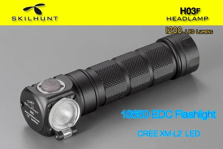 Skilhunt H03 H03F H03R светодиодный налобный фонарь Cree XML1200Lm налобный фонарь для охоты, рыбалки, кемпинга+ повязка на голову
