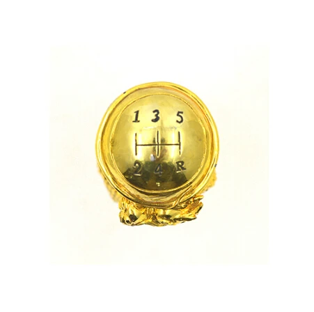 Золото цинковый сплав универсальная крутая рукоятка для рычага переключения