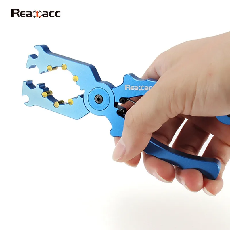 Realacc Многофункциональный сплав плоскогубцы ключ V2 для затягивания внешний мотор корпус для радиоуправляемые Квадрокоптеры дроны игрушка ротор запасные части