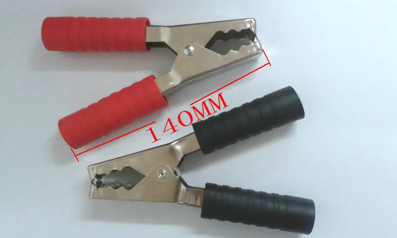 Зажим для автомобильного аккумулятора 10 шт. испытательный зажим типа крокодил 200